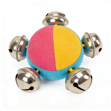 Colorful Bell Ball Pet Toy